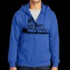 Tall Essential Fleece Full Zip Hooded Sweatshirt Thumbnail