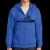 Tall Essential Fleece Full Zip Hooded Sweatshirt Thumbnail