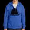 Tall Essential Fleece Full Zip Hooded Sweatshirt Thumbnail