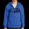 Tall Essential Fleece Full Zip Hooded Sweatshirt Thumbnail
