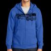 Tall Essential Fleece Full Zip Hooded Sweatshirt Thumbnail