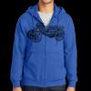 Tall Essential Fleece Full Zip Hooded Sweatshirt Thumbnail