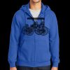 Tall Essential Fleece Full Zip Hooded Sweatshirt Thumbnail