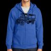 Tall Essential Fleece Full Zip Hooded Sweatshirt Thumbnail