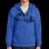 Tall Essential Fleece Full Zip Hooded Sweatshirt Thumbnail