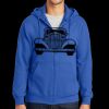 Tall Essential Fleece Full Zip Hooded Sweatshirt Thumbnail