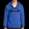 Tall Essential Fleece Full Zip Hooded Sweatshirt Thumbnail