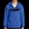 Tall Essential Fleece Full Zip Hooded Sweatshirt Thumbnail