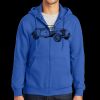 Tall Essential Fleece Full Zip Hooded Sweatshirt Thumbnail