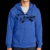 Tall Essential Fleece Full Zip Hooded Sweatshirt Thumbnail