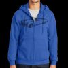 Tall Essential Fleece Full Zip Hooded Sweatshirt Thumbnail
