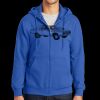 Tall Essential Fleece Full Zip Hooded Sweatshirt Thumbnail