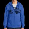 Tall Essential Fleece Full Zip Hooded Sweatshirt Thumbnail