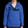 Tall Essential Fleece Full Zip Hooded Sweatshirt Thumbnail