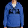 Tall Essential Fleece Full Zip Hooded Sweatshirt Thumbnail