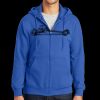 Tall Essential Fleece Full Zip Hooded Sweatshirt Thumbnail