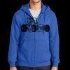 Tall Essential Fleece Full Zip Hooded Sweatshirt Thumbnail