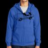 Tall Essential Fleece Full Zip Hooded Sweatshirt Thumbnail