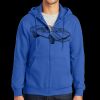 Tall Essential Fleece Full Zip Hooded Sweatshirt Thumbnail
