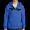 Tall Essential Fleece Full Zip Hooded Sweatshirt Thumbnail