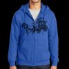 Tall Essential Fleece Full Zip Hooded Sweatshirt Thumbnail