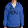 Tall Essential Fleece Full Zip Hooded Sweatshirt Thumbnail