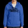 Tall Essential Fleece Full Zip Hooded Sweatshirt Thumbnail