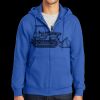 Tall Essential Fleece Full Zip Hooded Sweatshirt Thumbnail