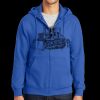 Tall Essential Fleece Full Zip Hooded Sweatshirt Thumbnail