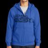 Tall Essential Fleece Full Zip Hooded Sweatshirt Thumbnail