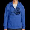 Tall Essential Fleece Full Zip Hooded Sweatshirt Thumbnail