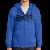 Tall Essential Fleece Full Zip Hooded Sweatshirt Thumbnail