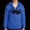Tall Essential Fleece Full Zip Hooded Sweatshirt Thumbnail