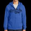 Tall Essential Fleece Full Zip Hooded Sweatshirt Thumbnail