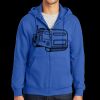 Tall Essential Fleece Full Zip Hooded Sweatshirt Thumbnail