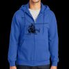 Tall Essential Fleece Full Zip Hooded Sweatshirt Thumbnail