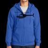 Tall Essential Fleece Full Zip Hooded Sweatshirt Thumbnail