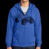 Tall Essential Fleece Full Zip Hooded Sweatshirt Thumbnail