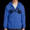 Tall Essential Fleece Full Zip Hooded Sweatshirt Thumbnail