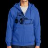 Tall Essential Fleece Full Zip Hooded Sweatshirt Thumbnail