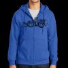 Tall Essential Fleece Full Zip Hooded Sweatshirt Thumbnail