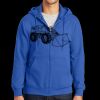 Tall Essential Fleece Full Zip Hooded Sweatshirt Thumbnail