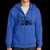 Tall Essential Fleece Full Zip Hooded Sweatshirt Thumbnail