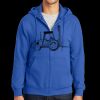 Tall Essential Fleece Full Zip Hooded Sweatshirt Thumbnail