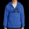 Tall Essential Fleece Full Zip Hooded Sweatshirt Thumbnail