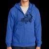 Tall Essential Fleece Full Zip Hooded Sweatshirt Thumbnail