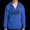 Tall Essential Fleece Full Zip Hooded Sweatshirt Thumbnail