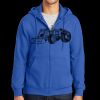Tall Essential Fleece Full Zip Hooded Sweatshirt Thumbnail