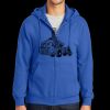 Tall Essential Fleece Full Zip Hooded Sweatshirt Thumbnail
