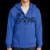 Tall Essential Fleece Full Zip Hooded Sweatshirt Thumbnail